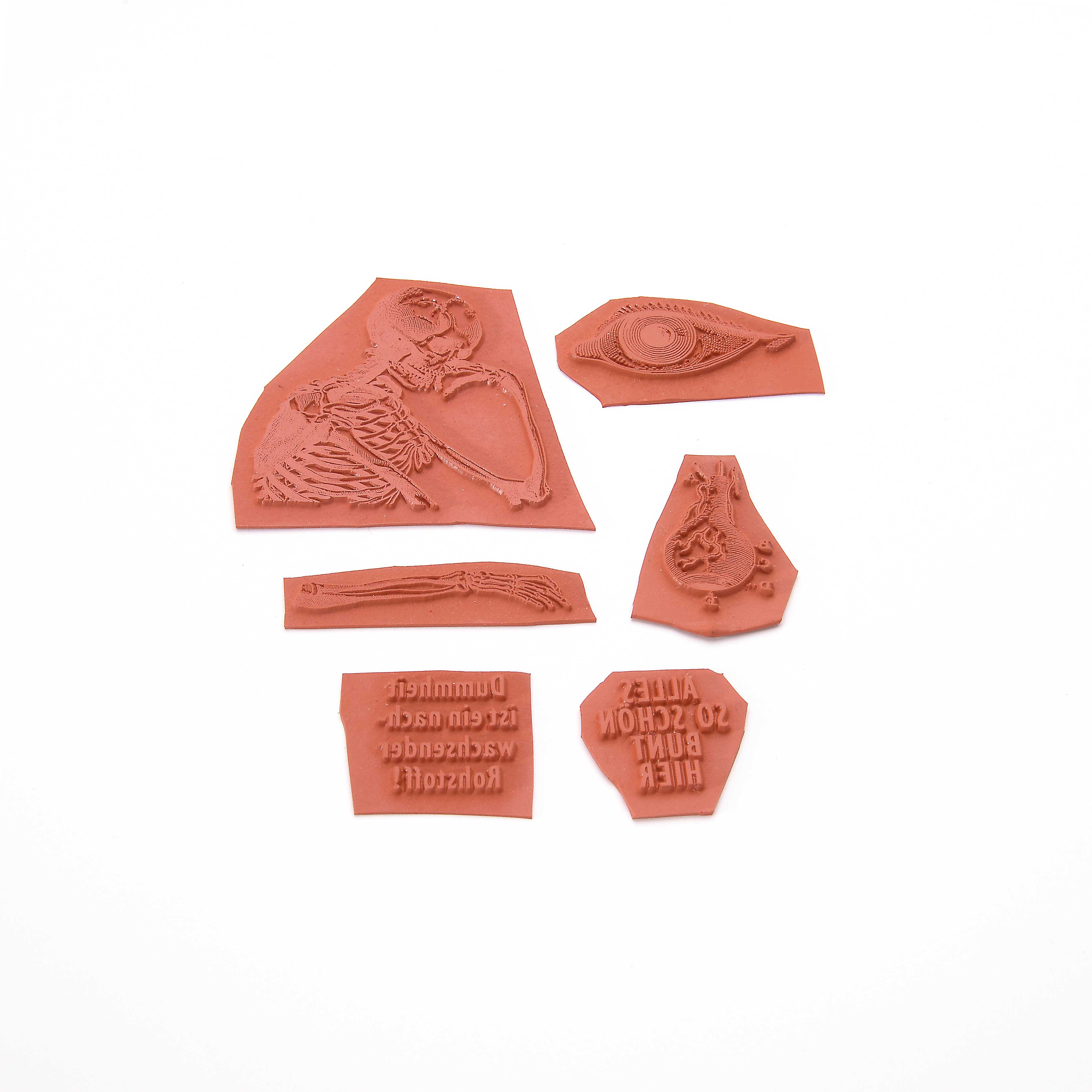 Gummitüte: anatomische Motive