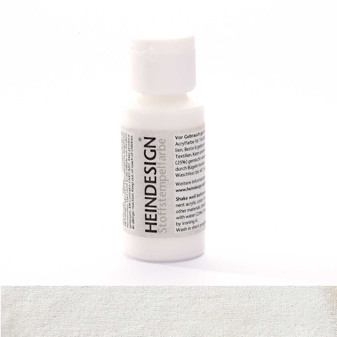 Stoffstempelfarbe · Weiß