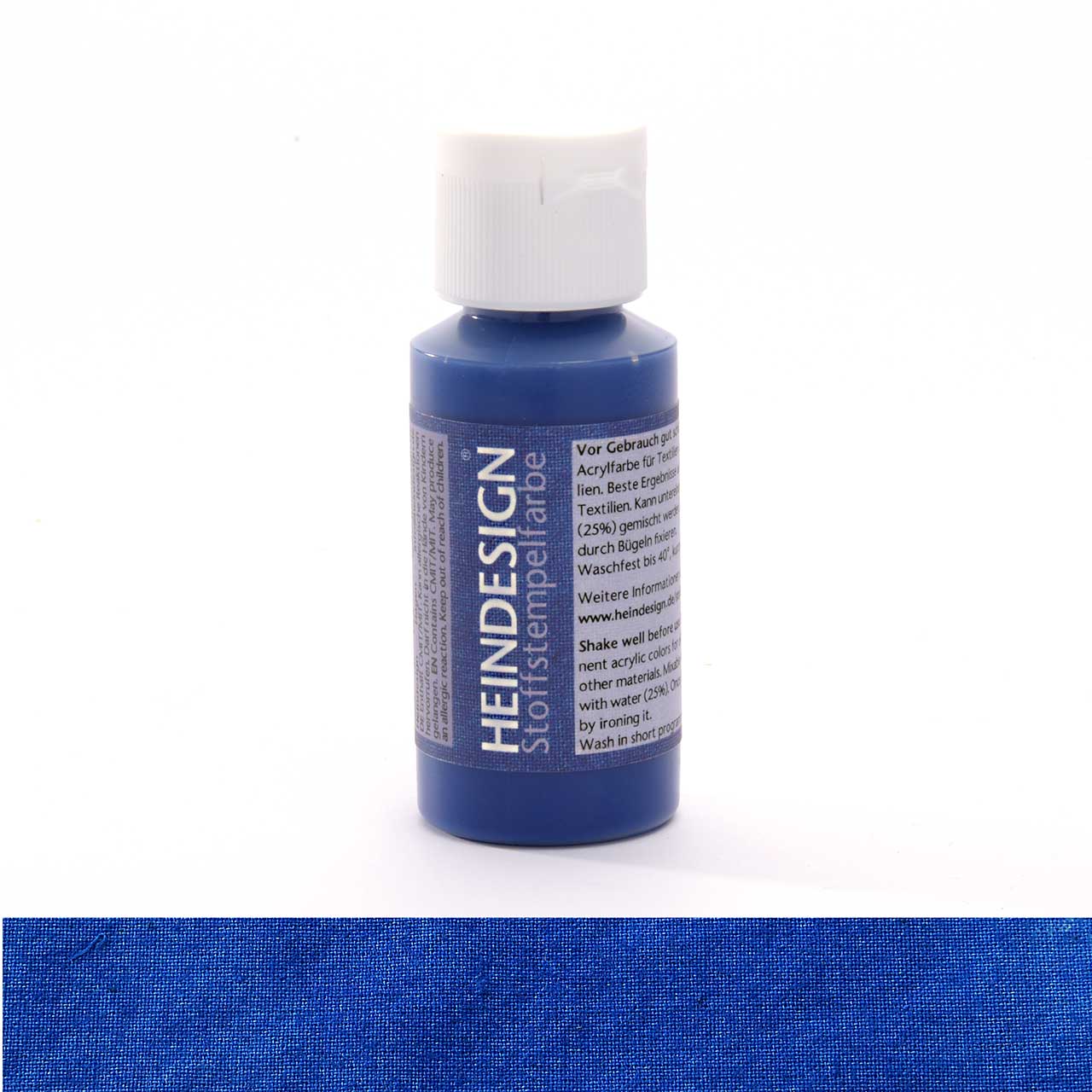 Stoffstempelfarbe · Blau