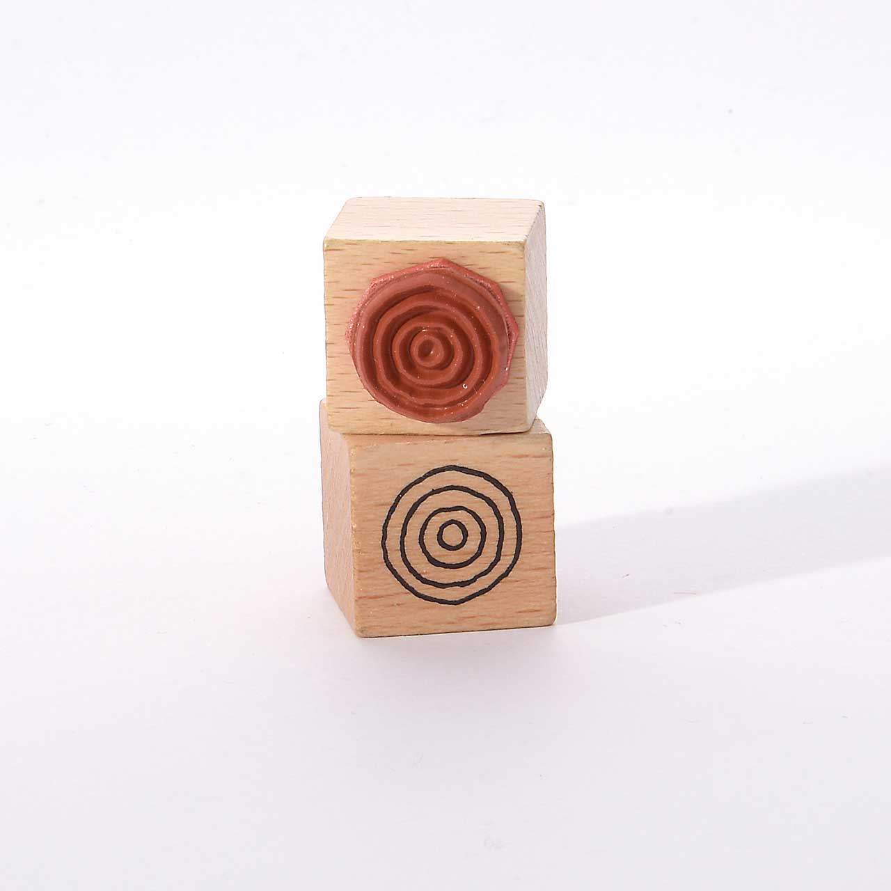 Motivstempel Titel: gekreistes Kreismuster Motivstempel Titel: gekreistes Kreismuster