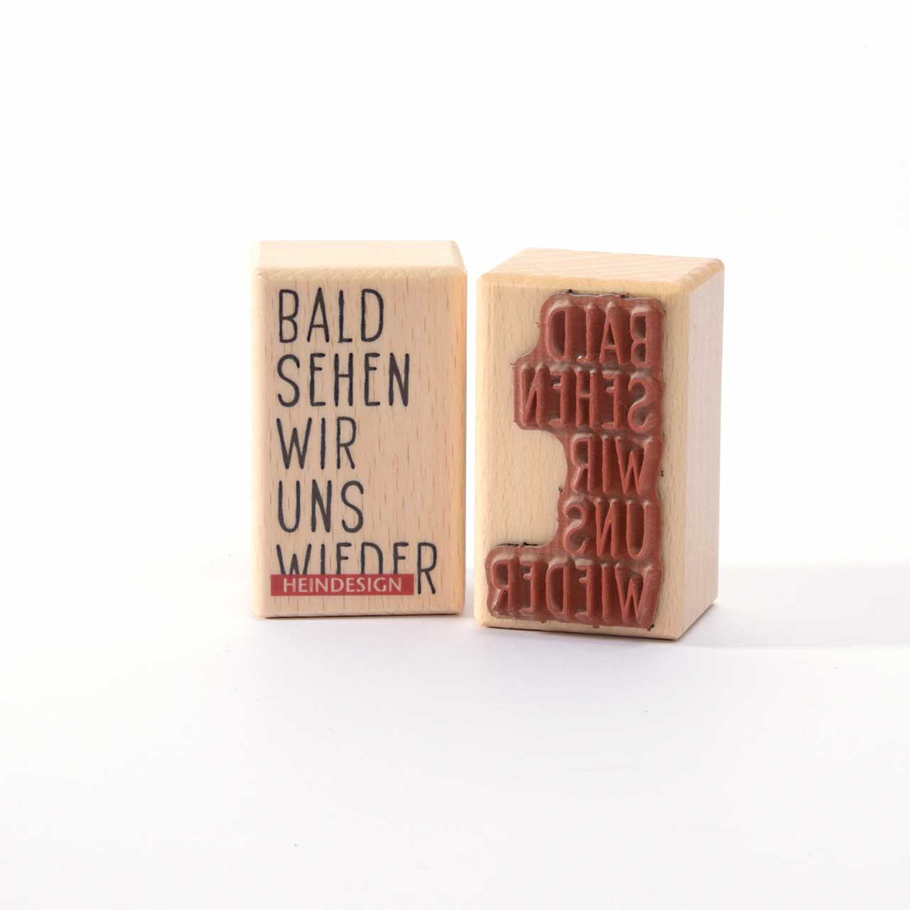 Motivstempel Titel: Bald sehen wir uns wieder