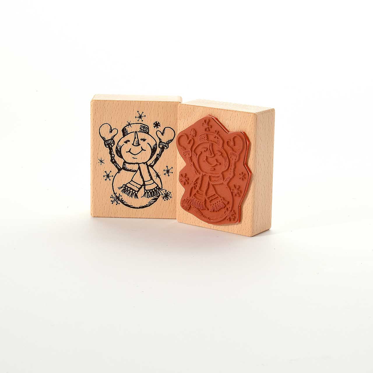 Motivstempel Titel: Happy Snowman Motivstempel Titel: Happy Snowman