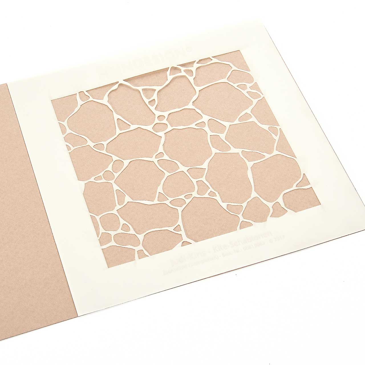 Kite-Schablonen - Steinplatten Kite-Schablonen - Steinplatten