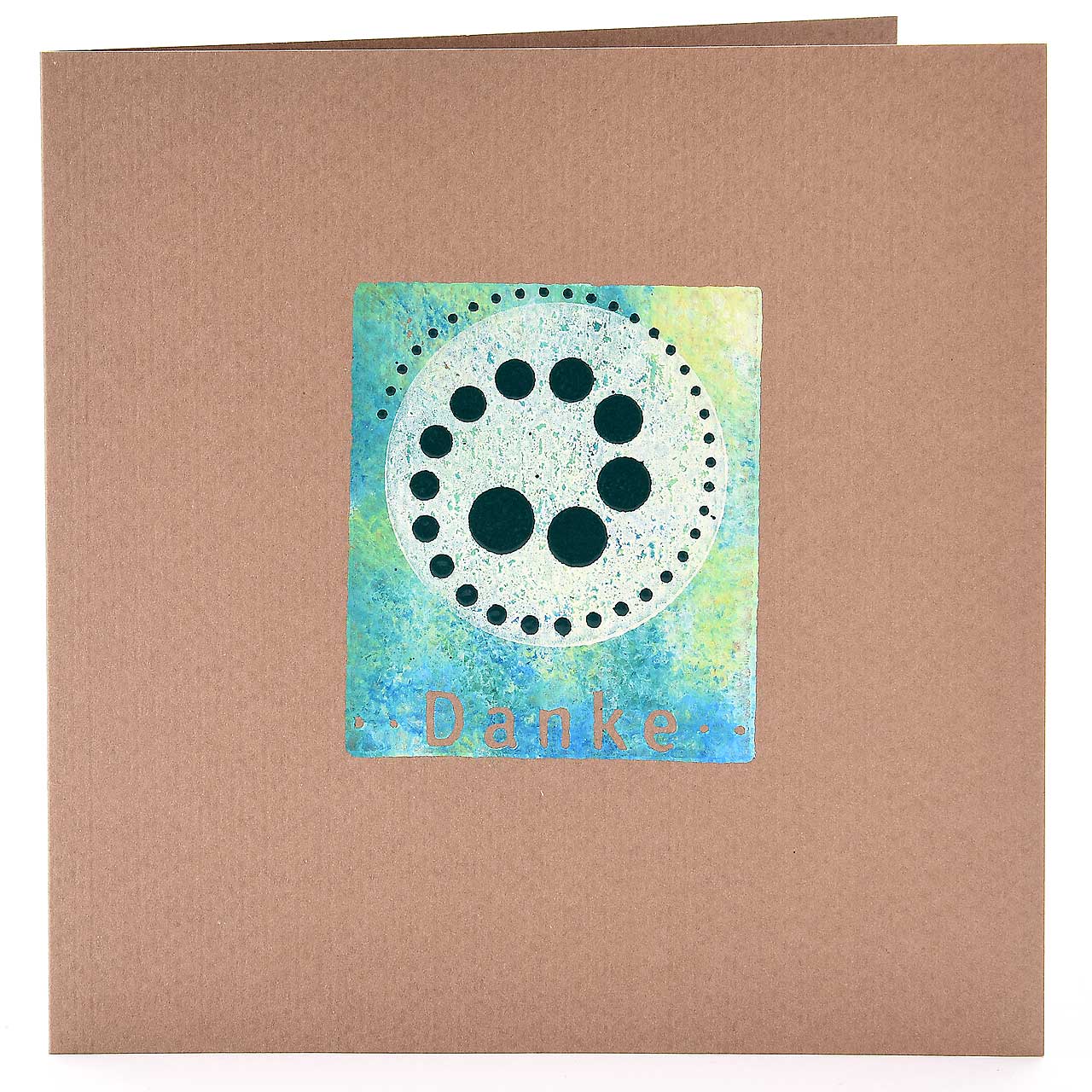 Motivstempel Titel: Danke mit Fläche Motivstempel Titel: Danke mit Fläche