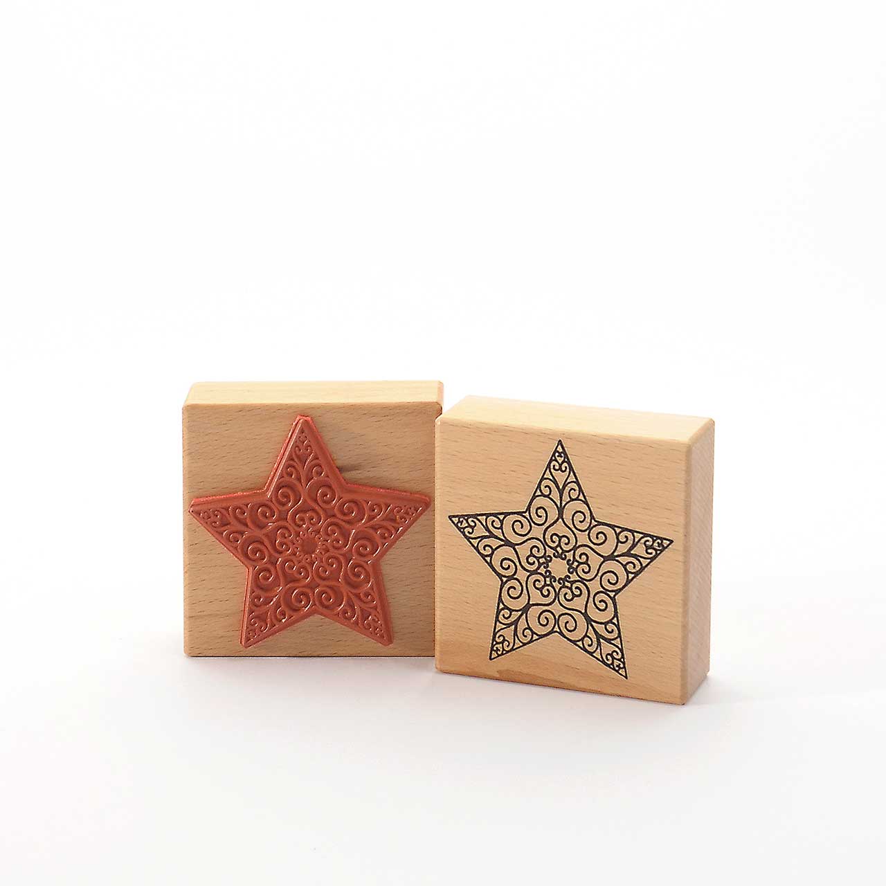 Motivstempel Titel: Stern mit Kringel