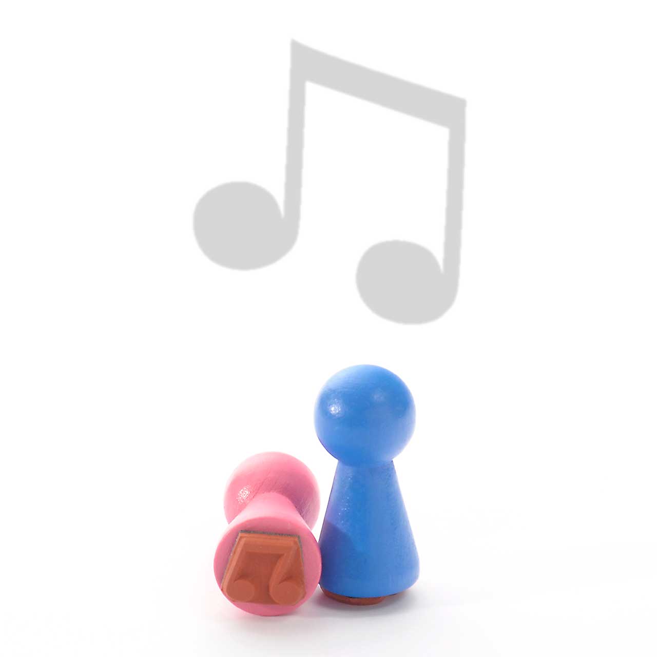 Motivstempel Titel: Ministempel · Noten doppel von Judi-kins