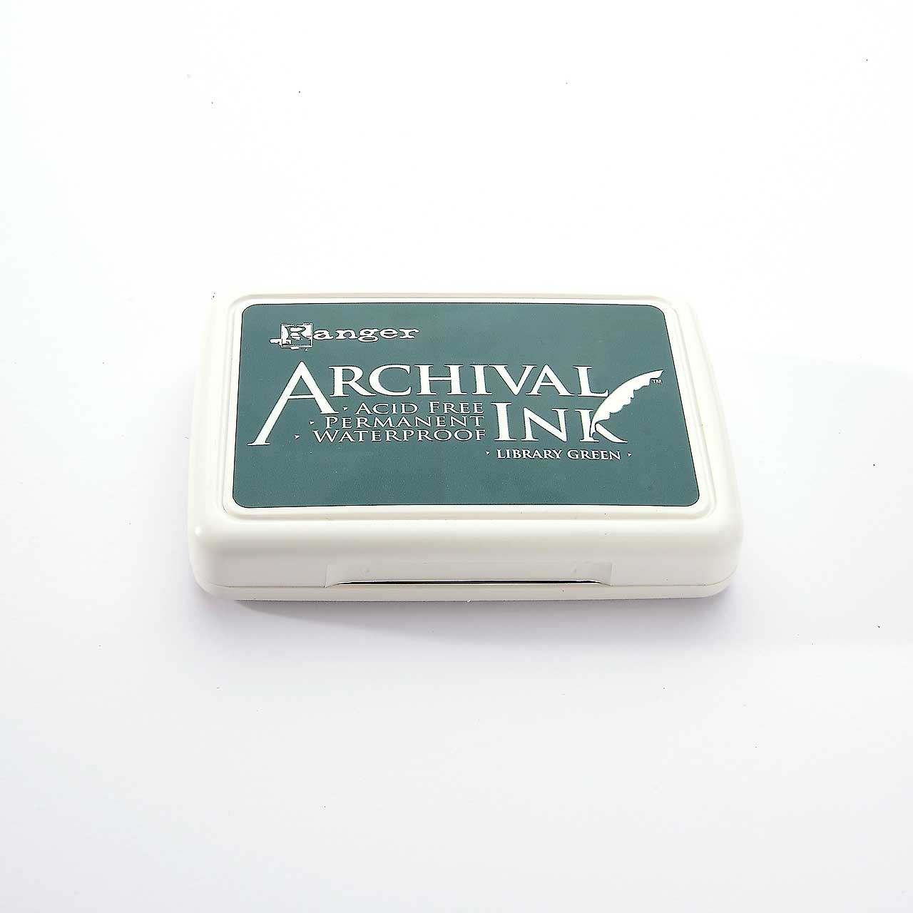 Ranger Archival Ink Stempelkissen - Library Green · Dunkelgrün Ranger Archival Ink Stempelkissen - Library Green · Dunkelgrün