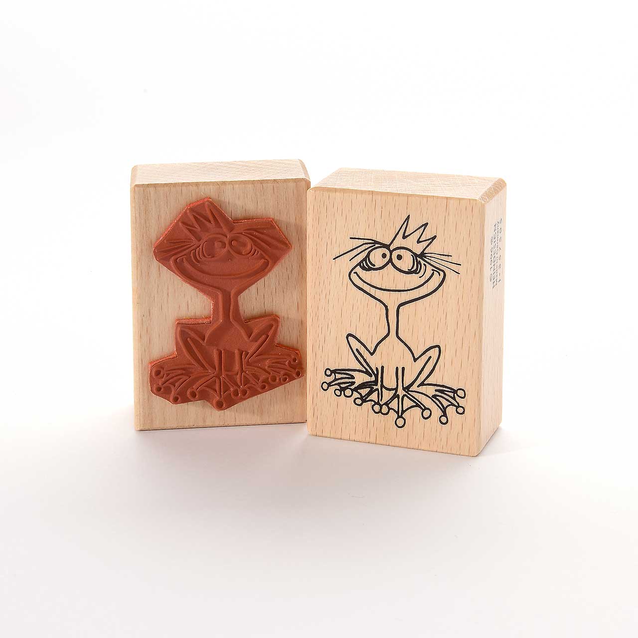 Motivstempel Titel: Froschkönig mittelgroß Motivstempel Titel: Froschkönig mittelgroß