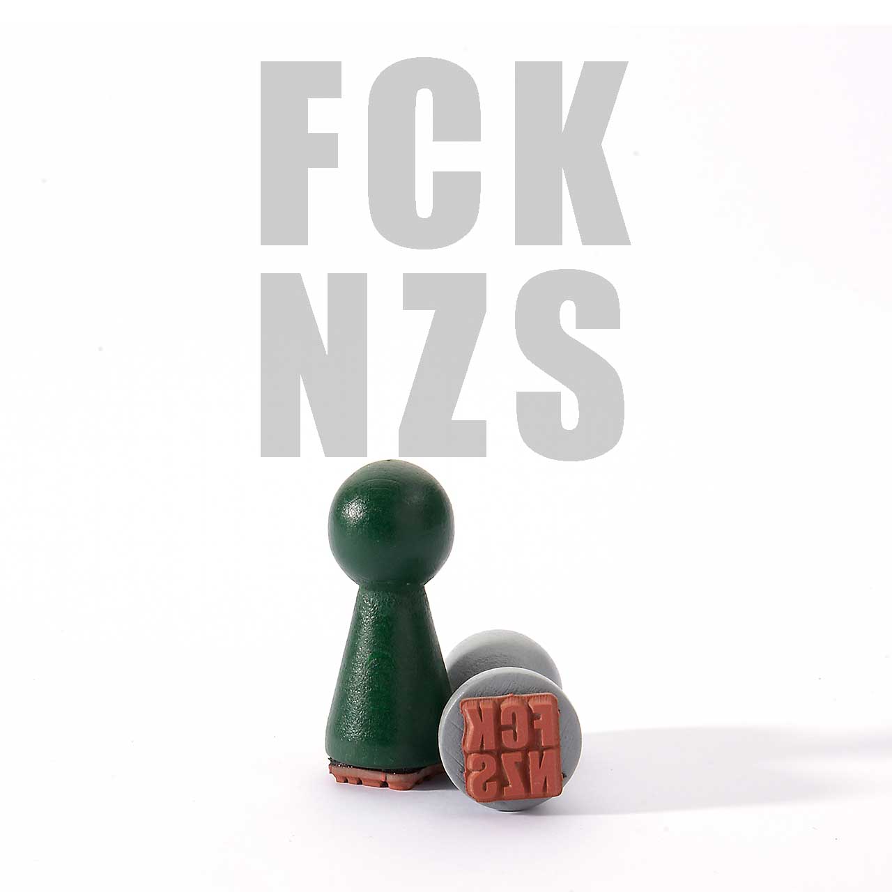 Motivstempel Titel: FCK NZS Motivstempel Titel: FCK NZS