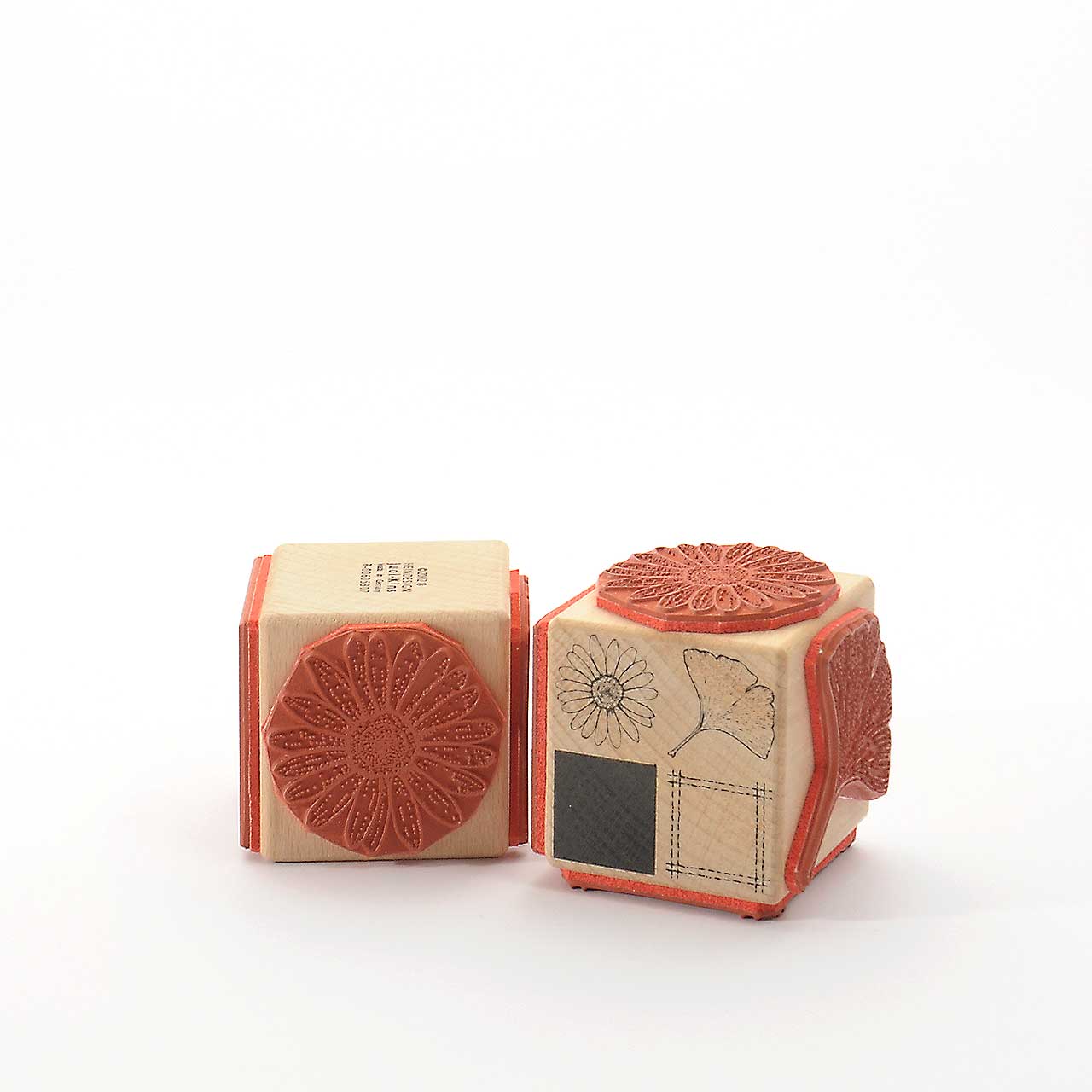 Motivstempel Titel: Blüte & Ginkgo Motivstempel Titel: Blüte & Ginkgo