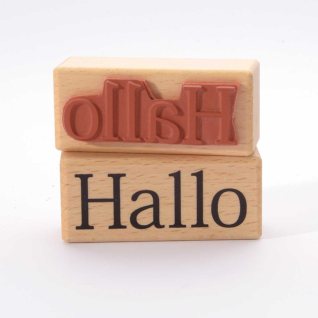 Motivstempel Titel: Hallo Motivstempel Titel: Hallo