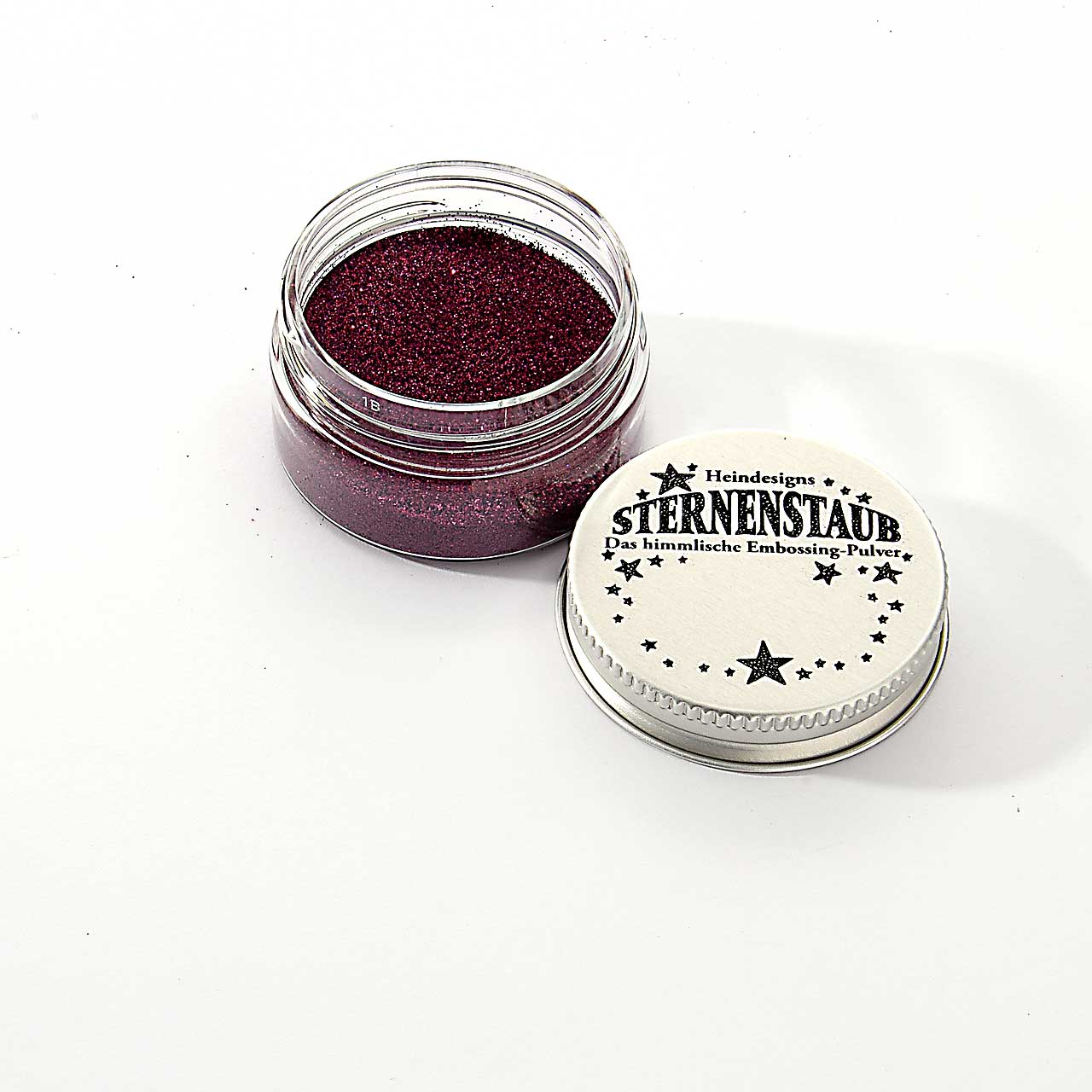 Judi-Kins Sternenstaub Weinrot Glitzer