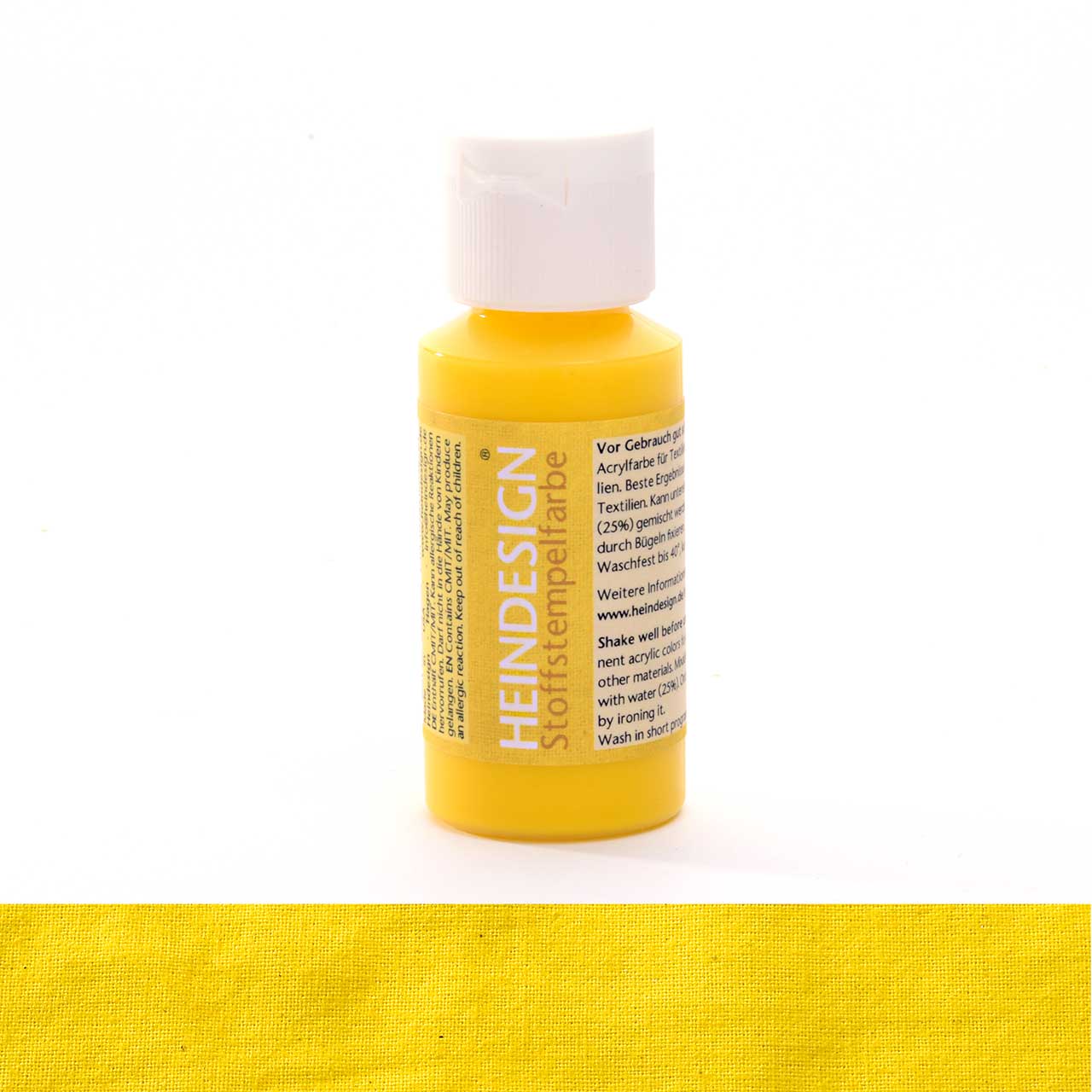 Stoffstempelfarbe · Gelb