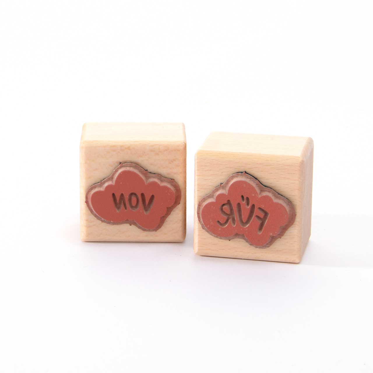Motivstempel Titel: Von · Für