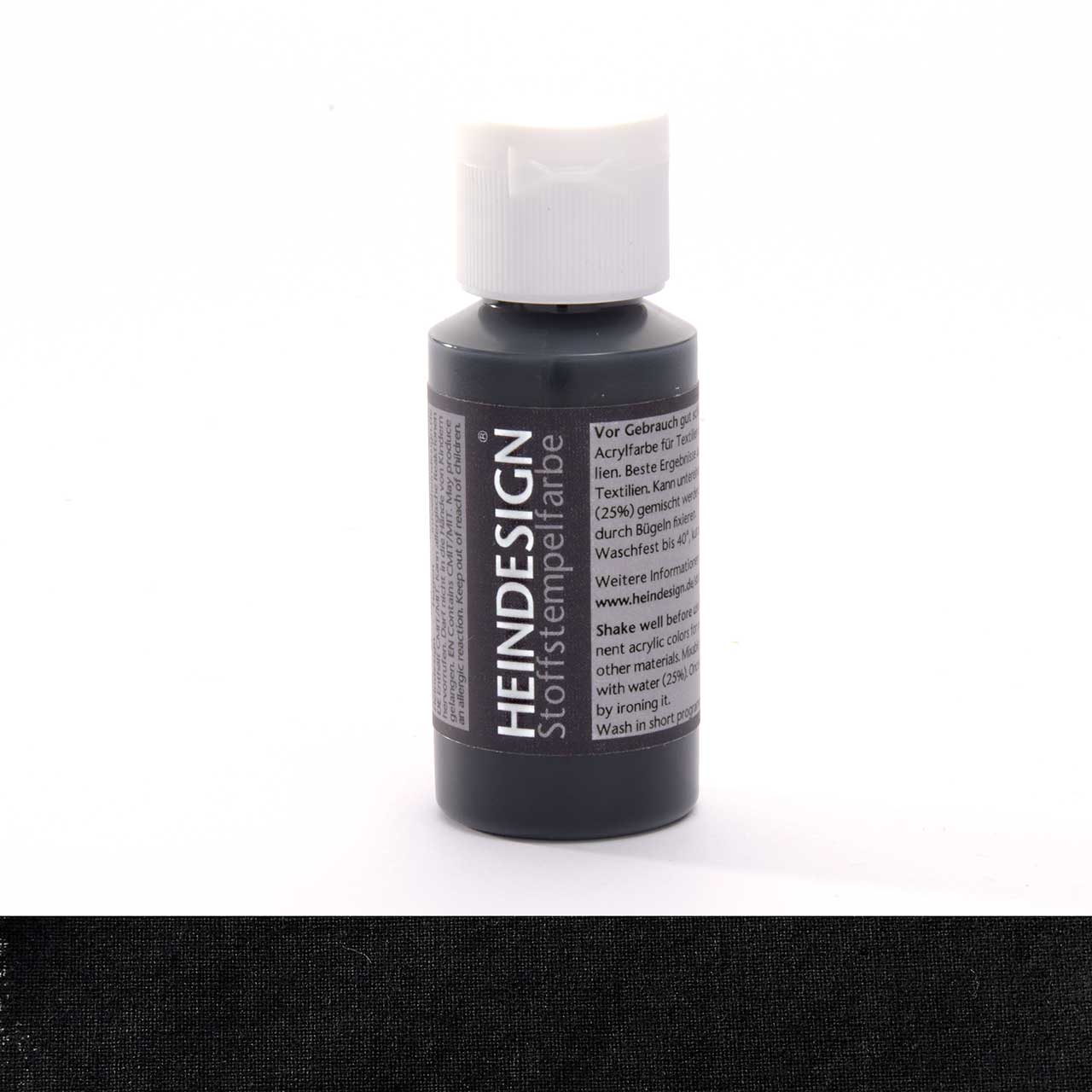 Stoffstempelfarbe · Schwarz