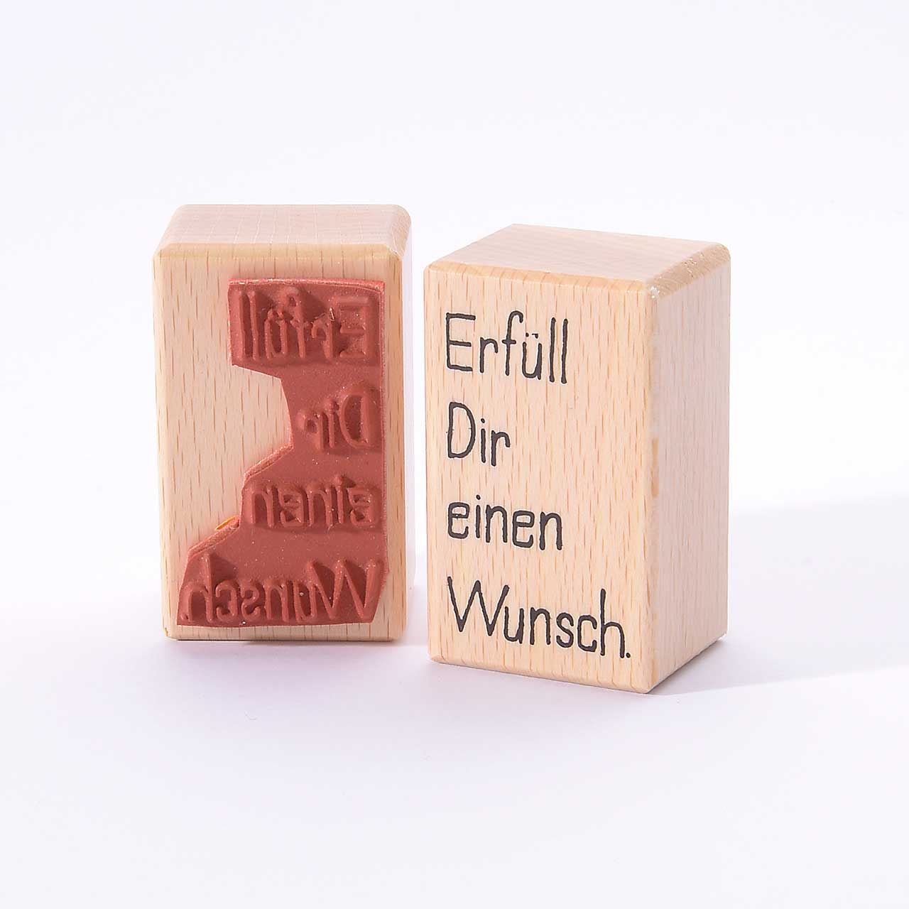 Motivstempel Titel: Erfüll Dir einen Wunsch. Motivstempel Titel: Erfüll Dir einen Wunsch.