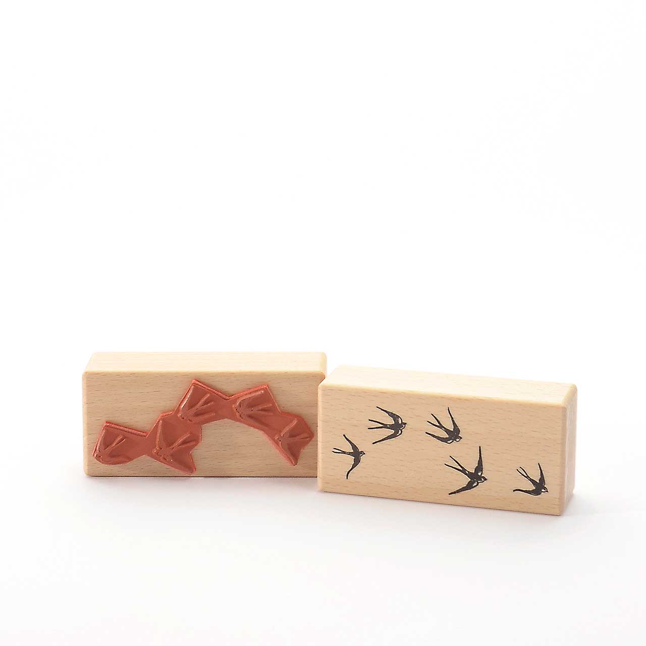 Motivstempel Titel: Fünf Schwalben Motivstempel Titel: Fünf Schwalben