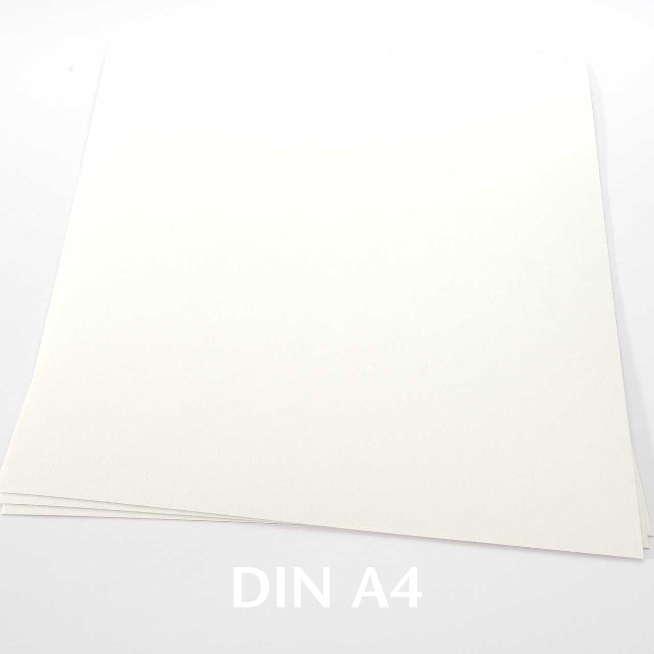 Amadeo Karten schön Weiß DIN A4