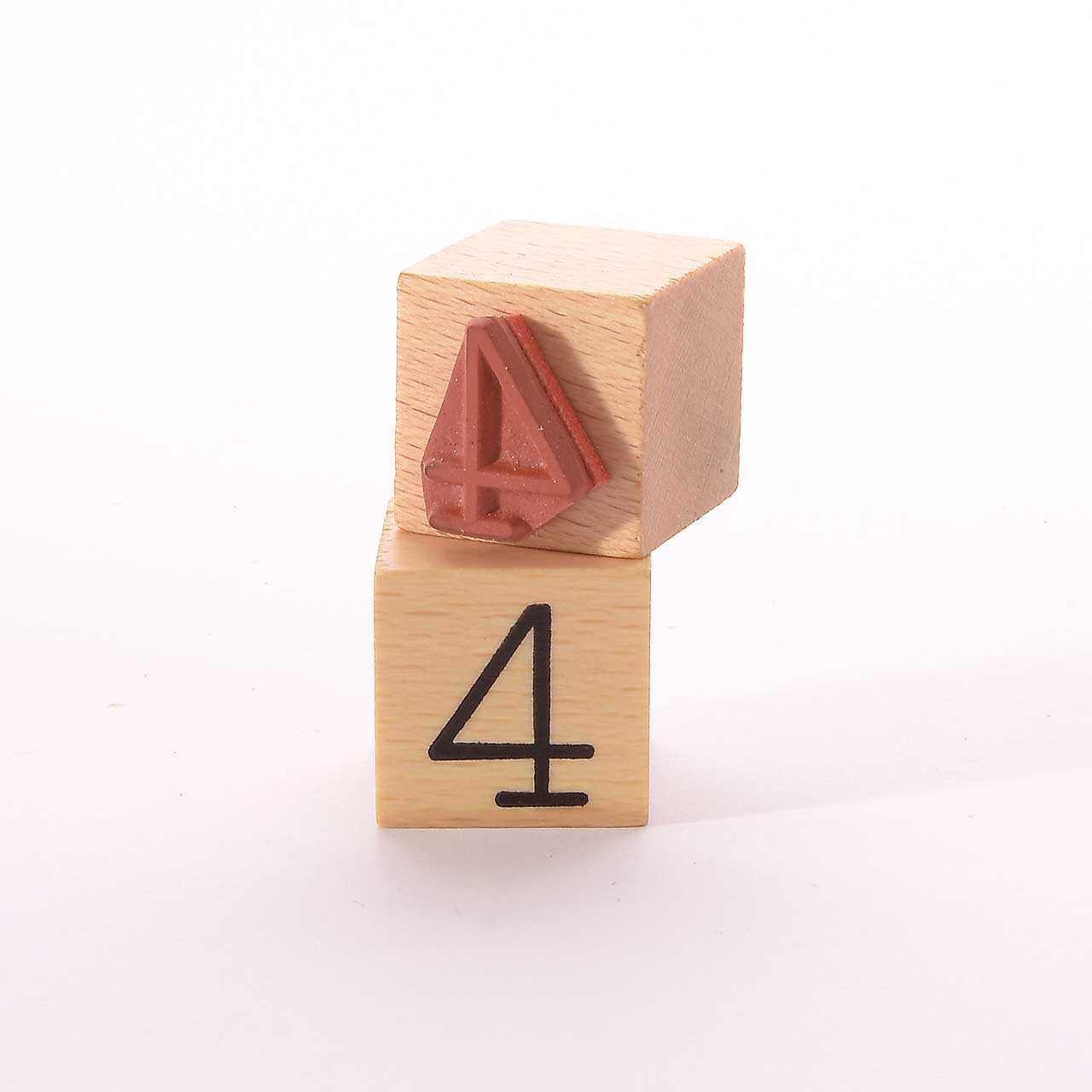 Motivstempel Titel: Ziffern - 4 Motivstempel Titel: Ziffern - 4