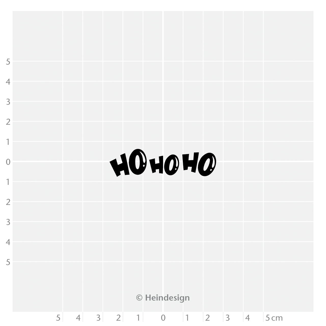 Motivstempel Titel: Ho Ho Ho
