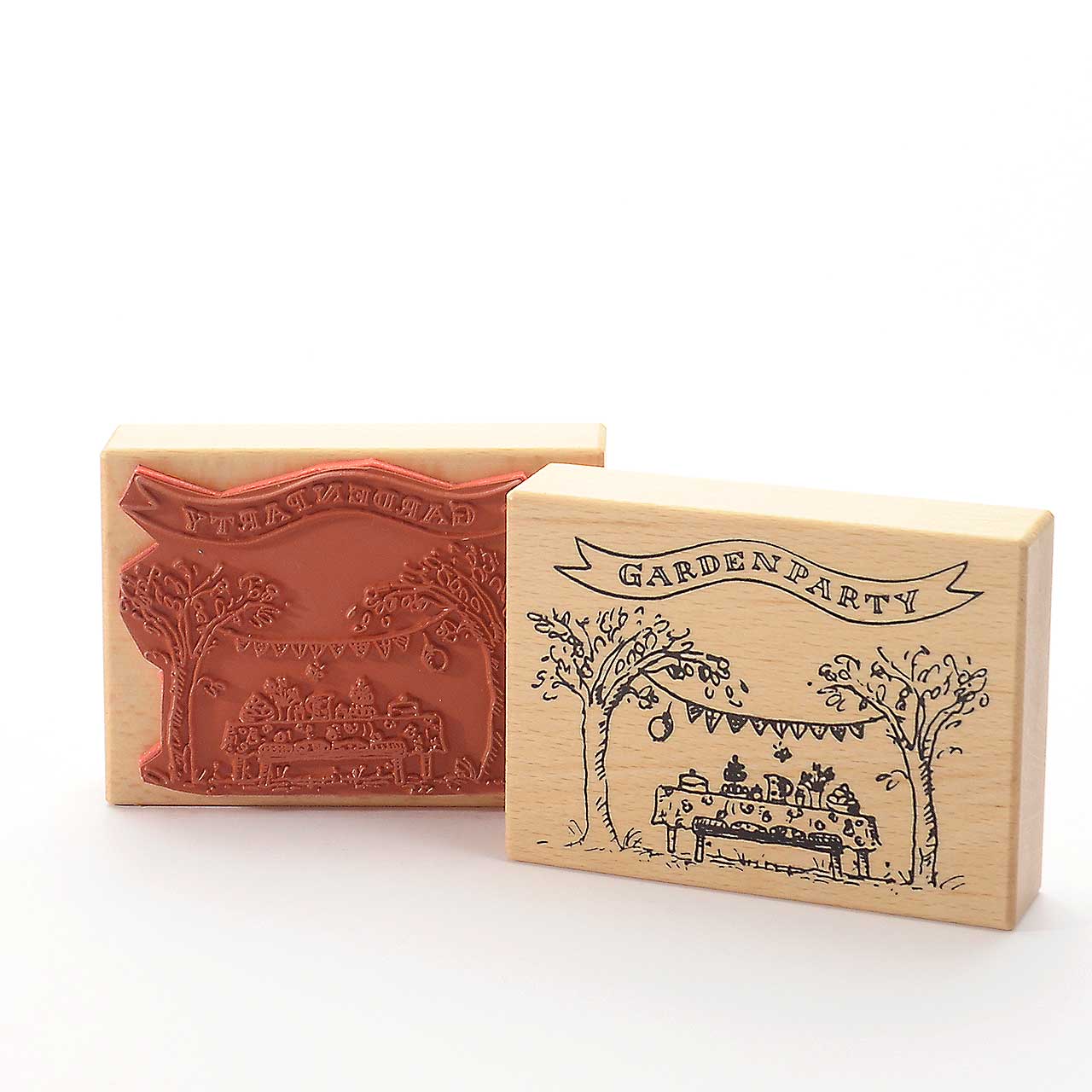 Motivstempel Titel: Tina - Gardenparty