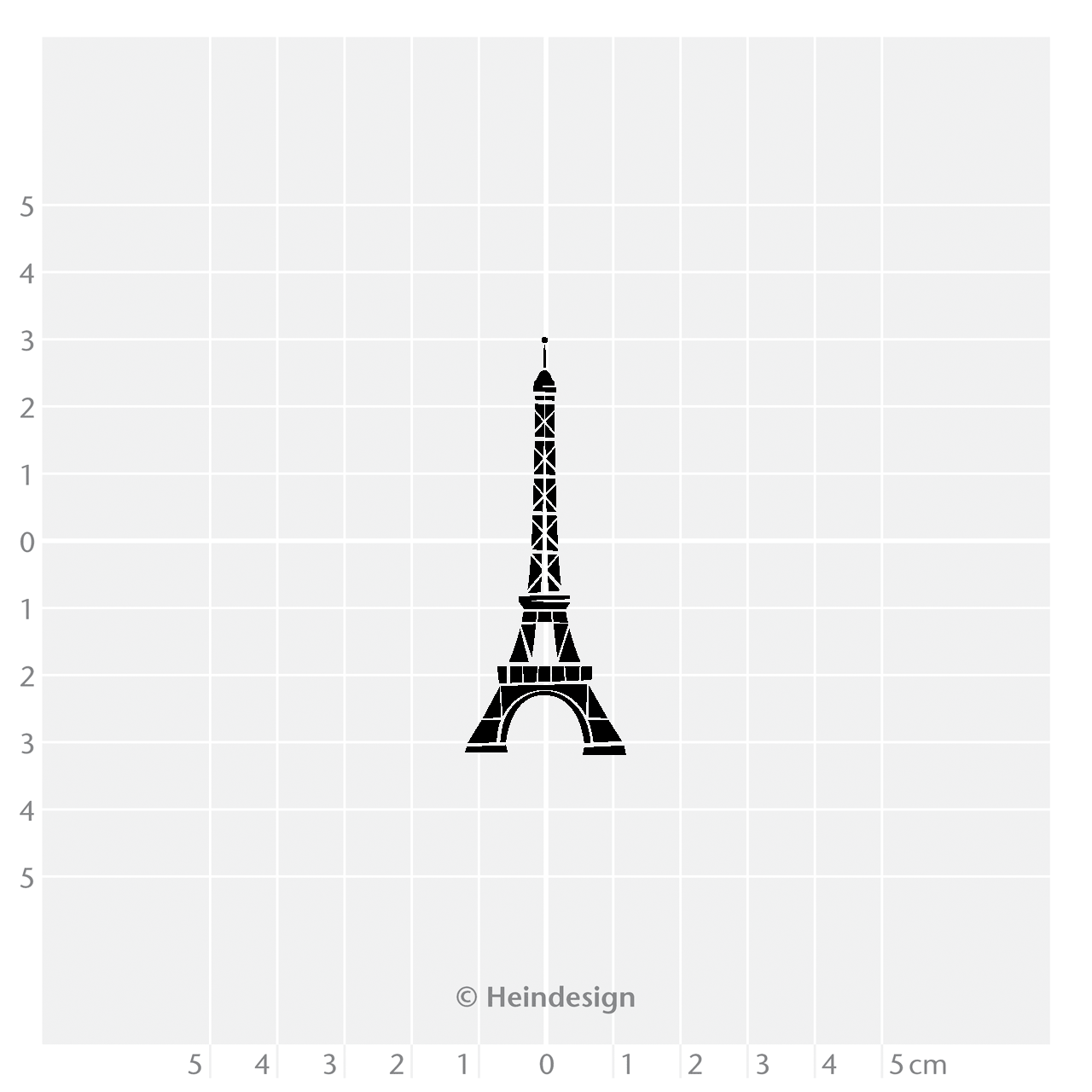 Motivstempel Titel: Paris Eifelturm