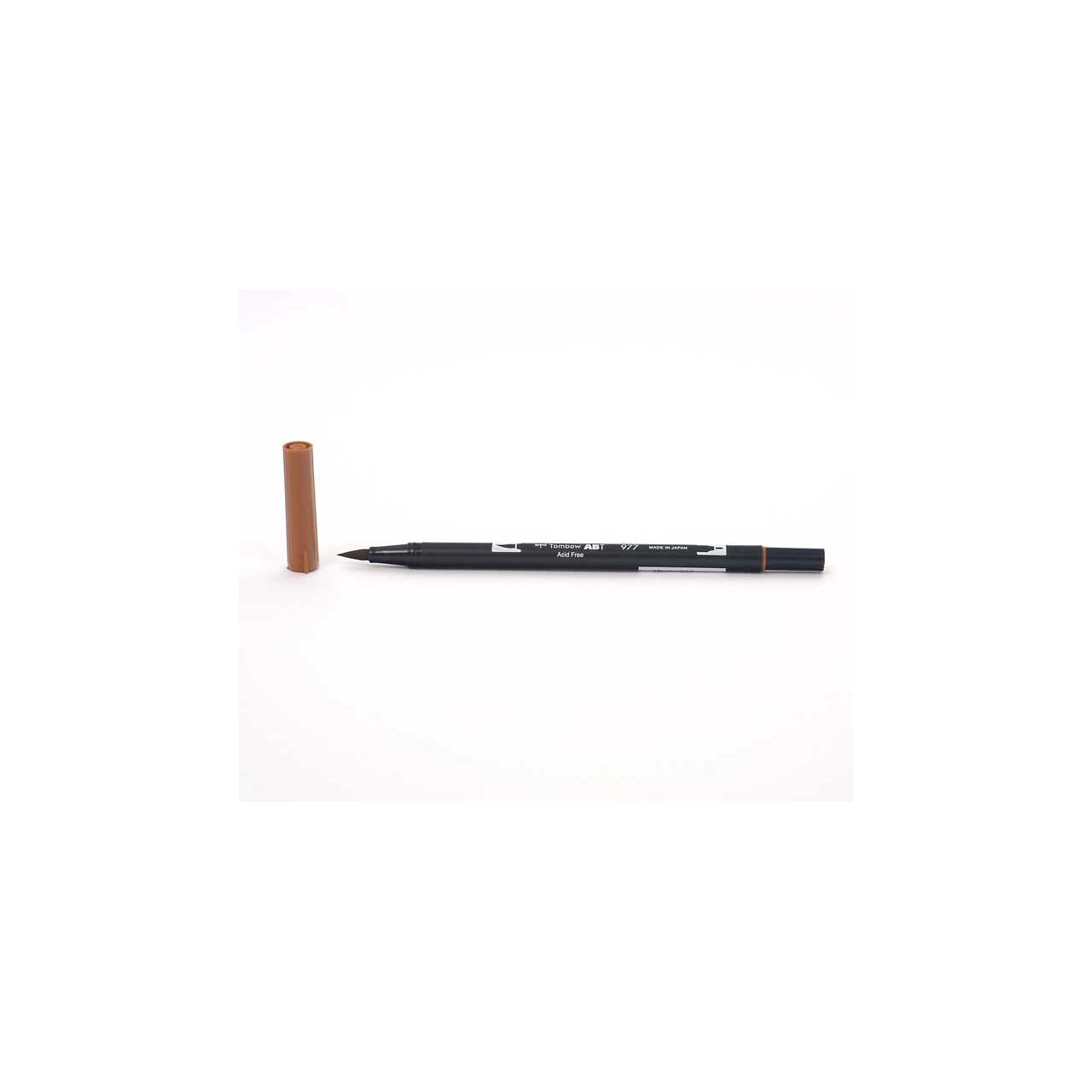 Tombow Dual Brush Pen - Saddle Brown - Leder