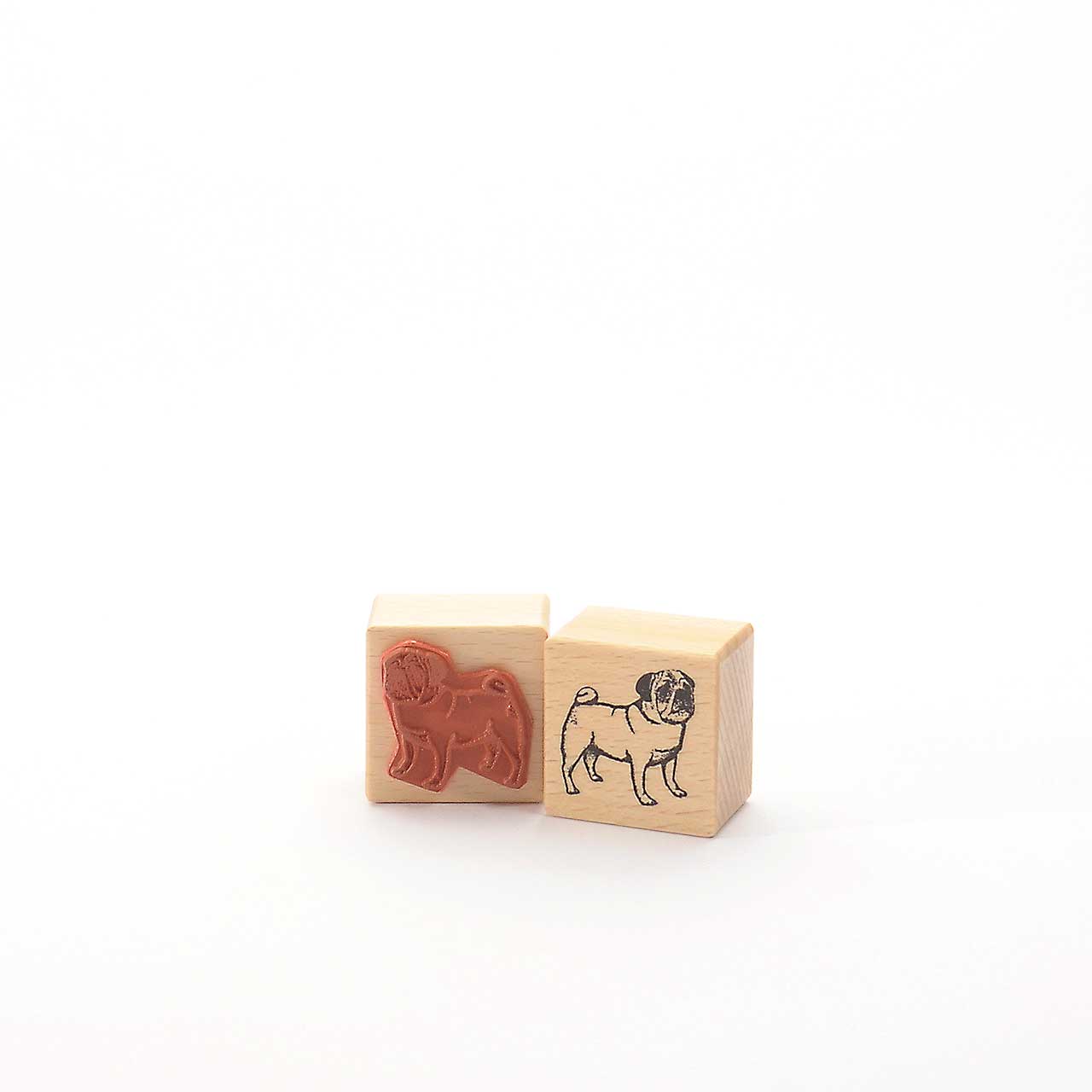 Motivstempel Titel: Mops