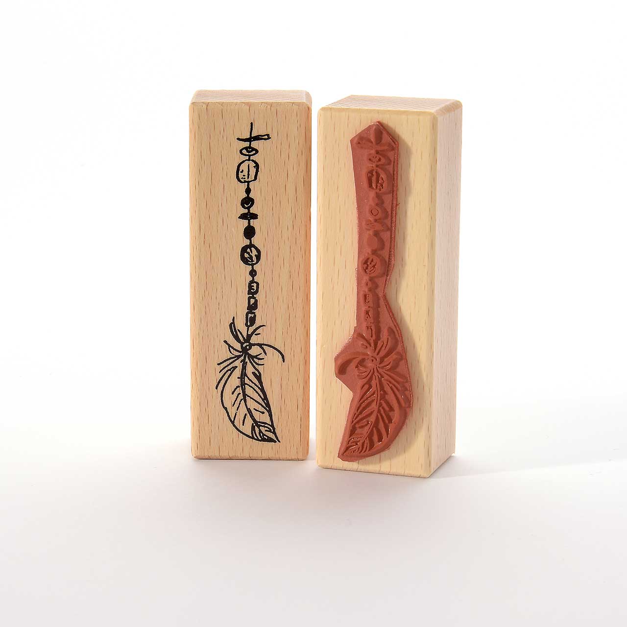 Motivstempel Titel: Federschnur Motivstempel Titel: Federschnur