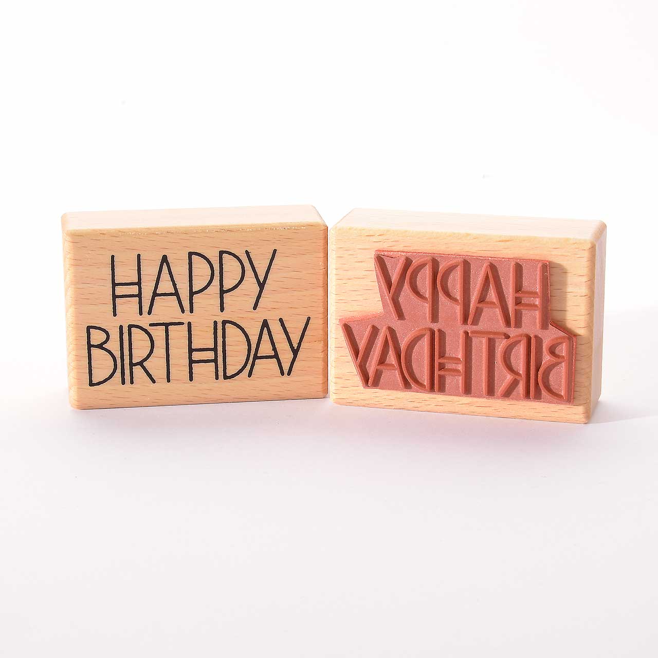 Motivstempel Titel: Happy Birthday Motivstempel Titel: Happy Birthday