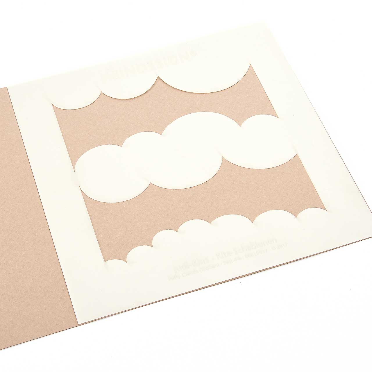 Kite-Schablonen - Wolken Kite-Schablonen - Wolken