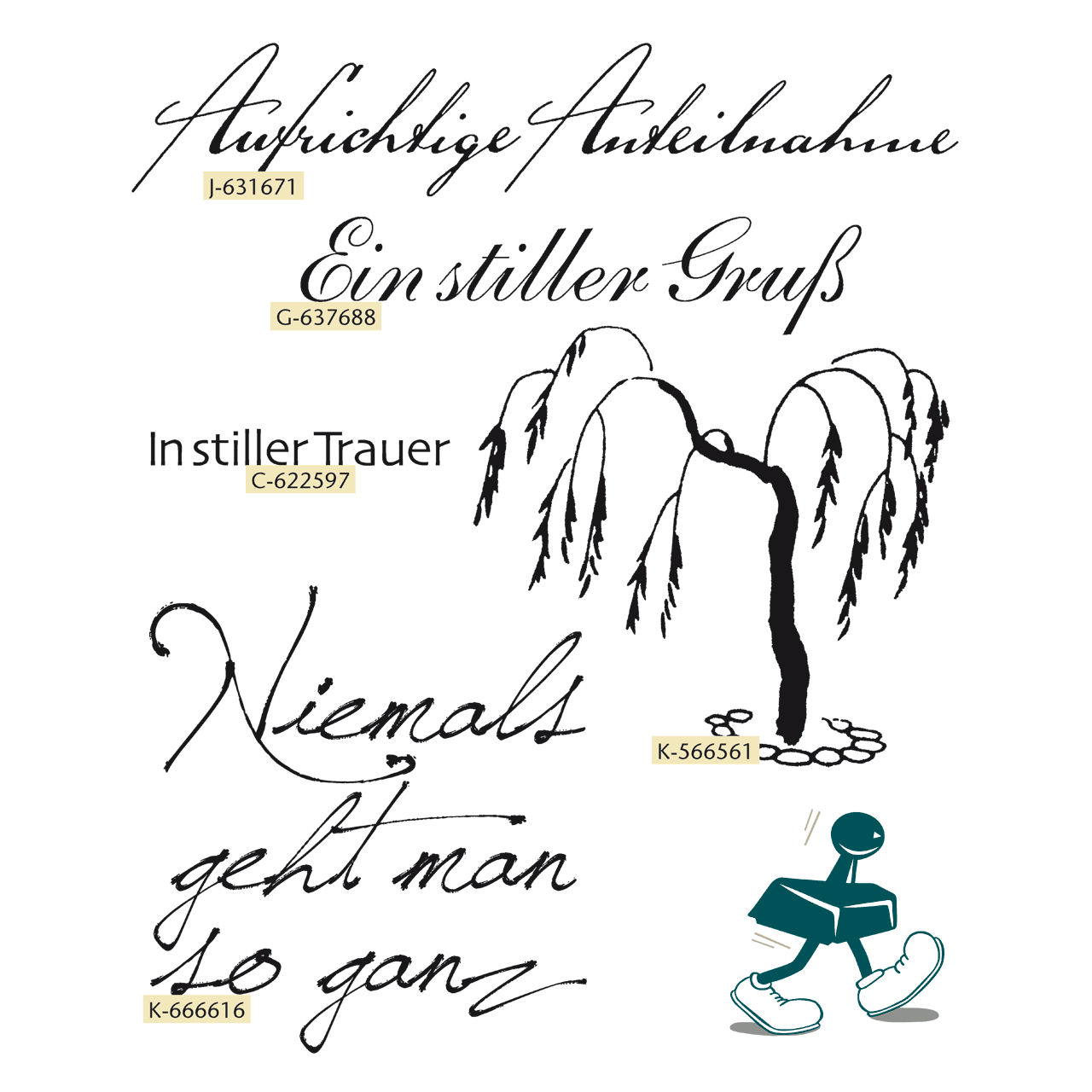 Gummitüte: Trauer Gummitüte: Trauer