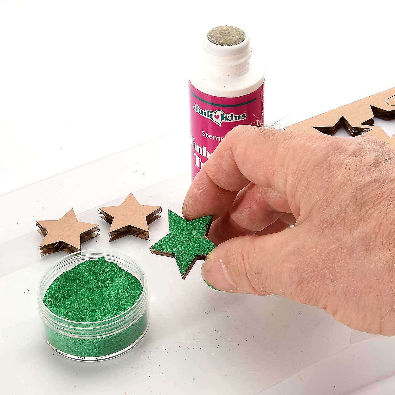 von Pappe Mini-Sterne von Pappe Mini-Sterne