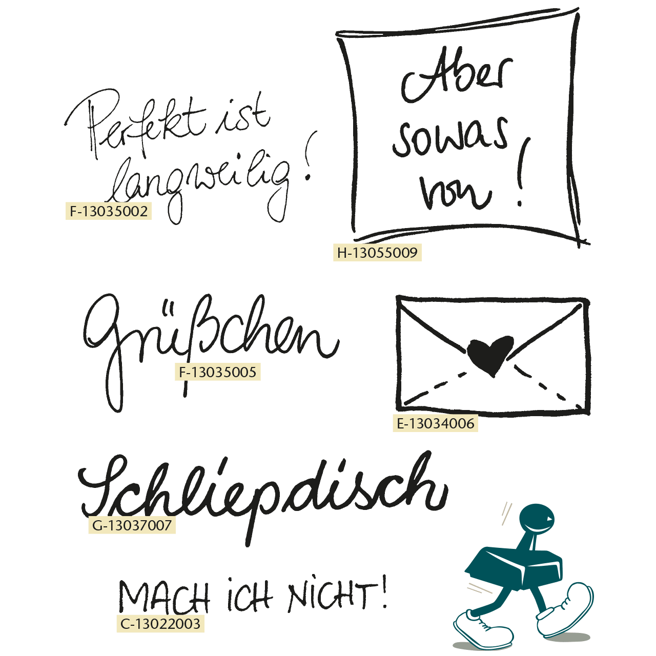 Gummitüte: Anjas Stempel Gummitüte: Anjas Stempel