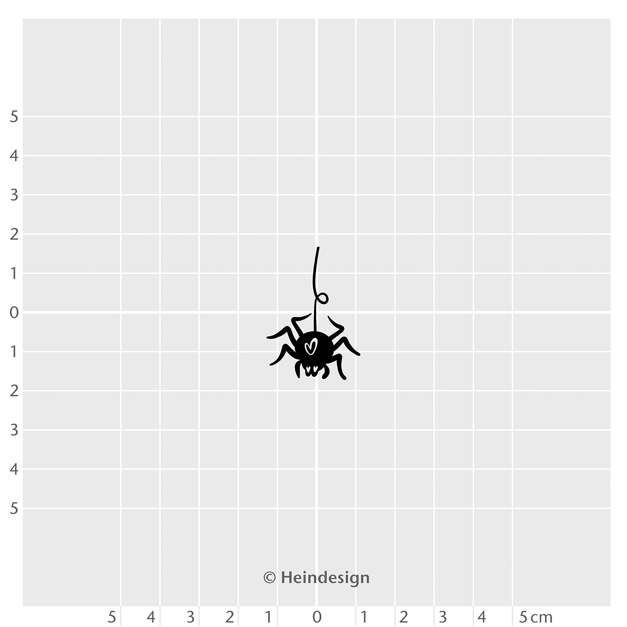 Motivstempel Titel: Halloween: Spinne