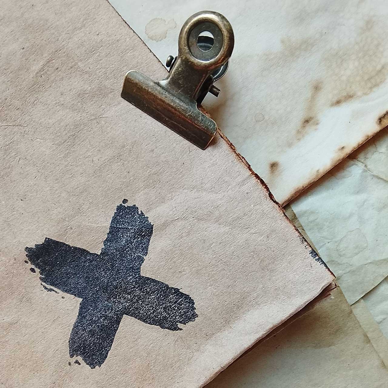 Motivstempel Titel: Judys Vintage Art · Positivegrune