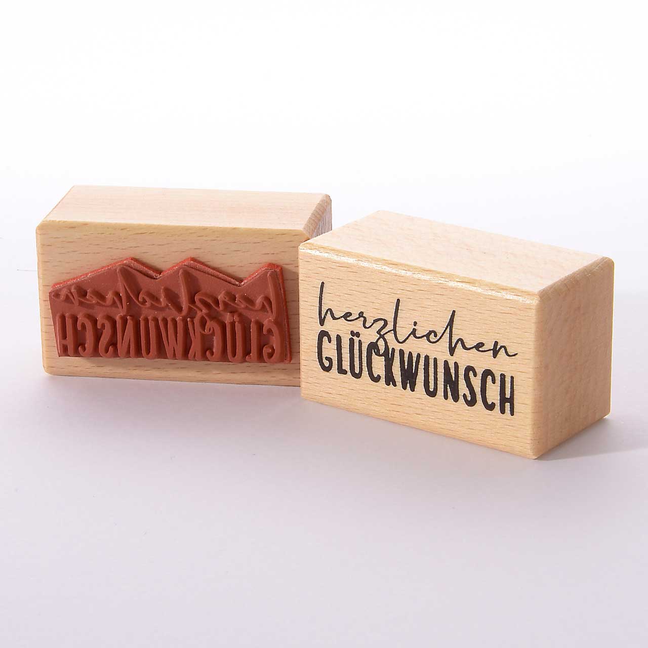 Motivstempel Titel: herzlichen Glückwunsch Motivstempel Titel: herzlichen Glückwunsch