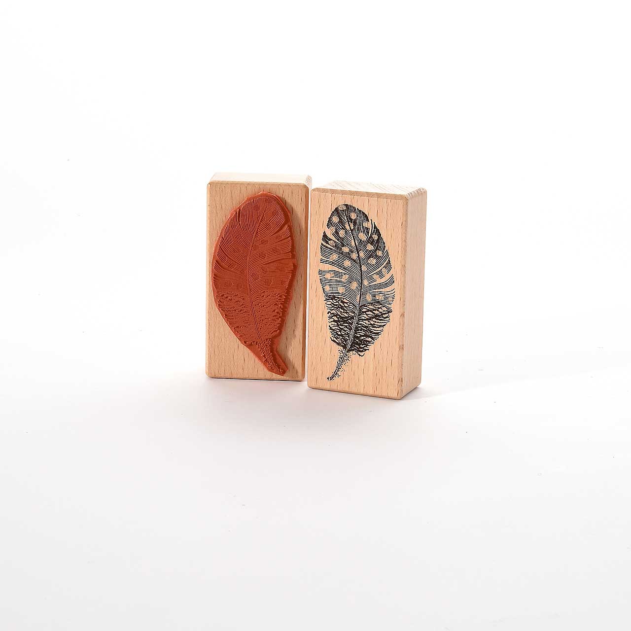 Motivstempel Titel: Feder Motivstempel Titel: Feder