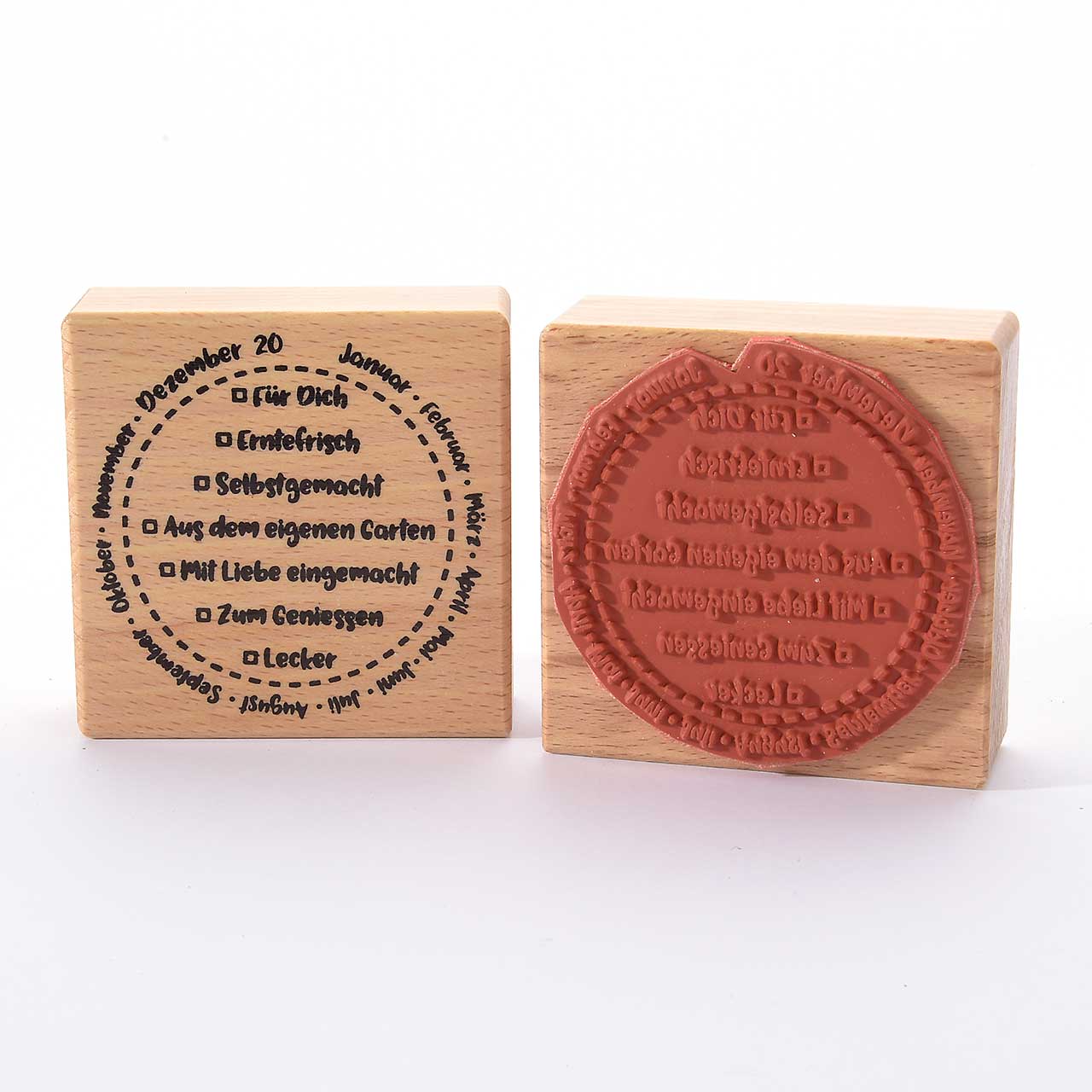 Motivstempel Titel: Eingemachtes II