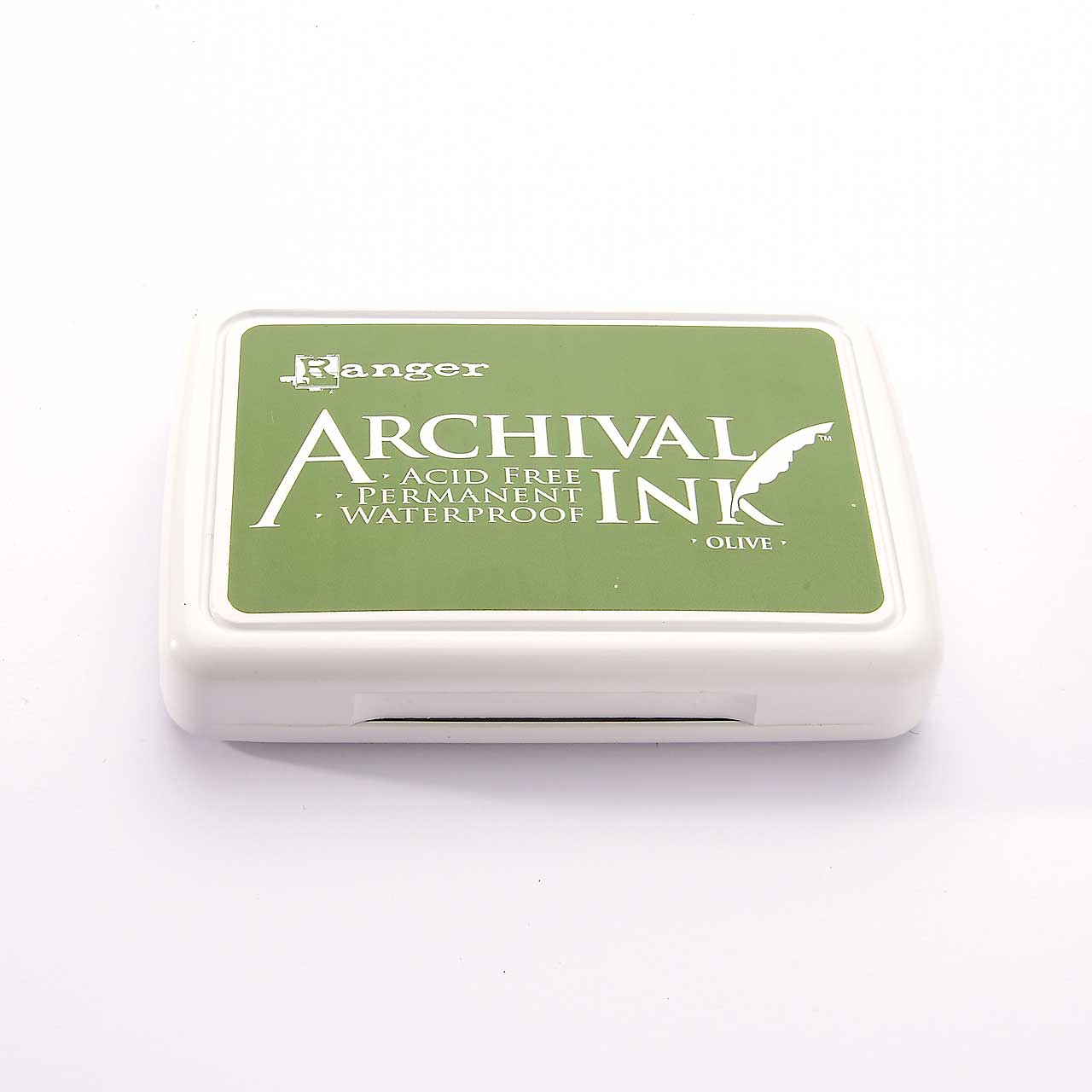 Ranger Archival Ink Stempelkissen - Olive · Olivgrün Ranger Archival Ink Stempelkissen - Olive · Olivgrün