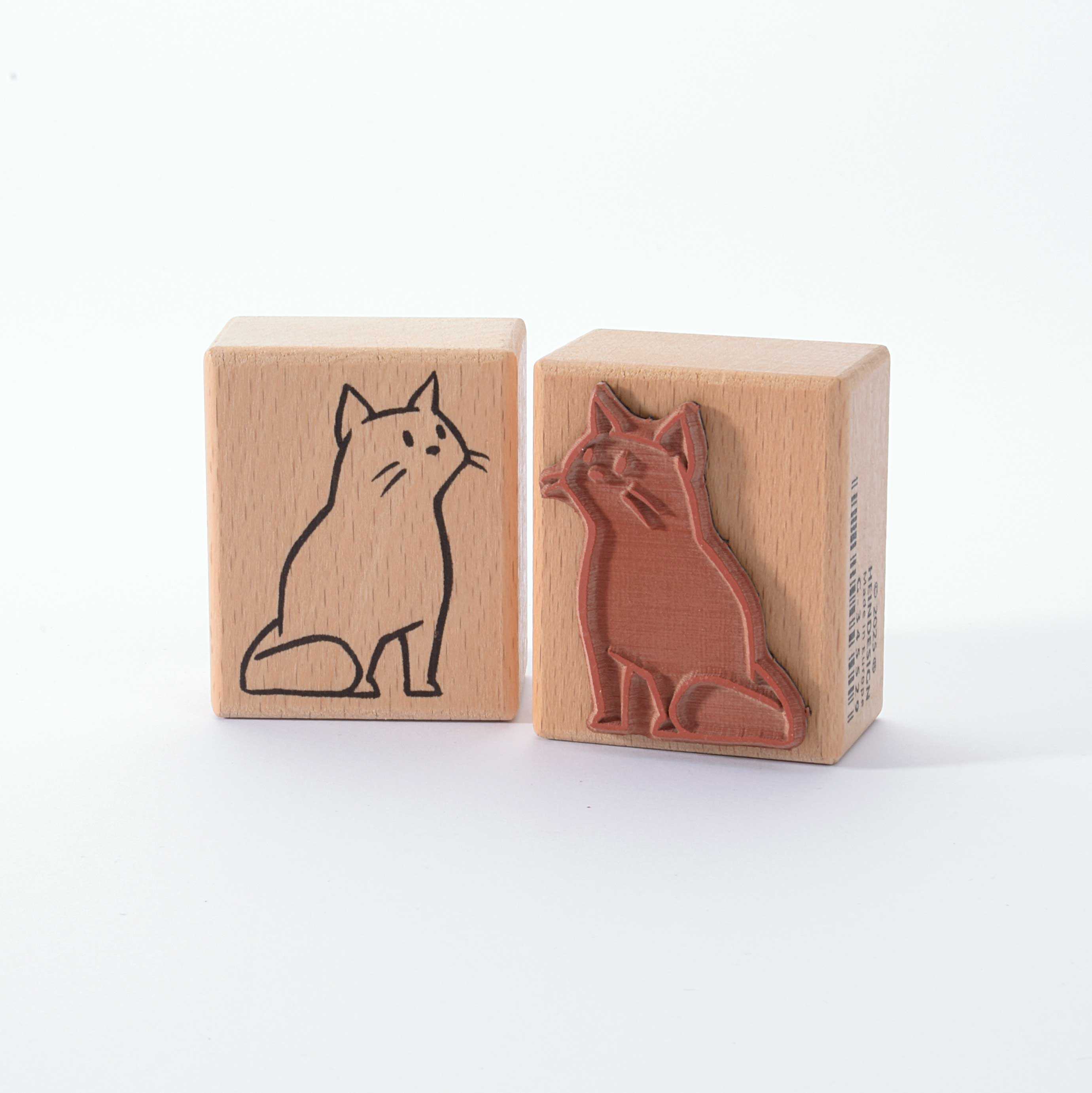 Motivstempel Titel: Katze mit Träumen Motivstempel Titel: Katze mit Träumen