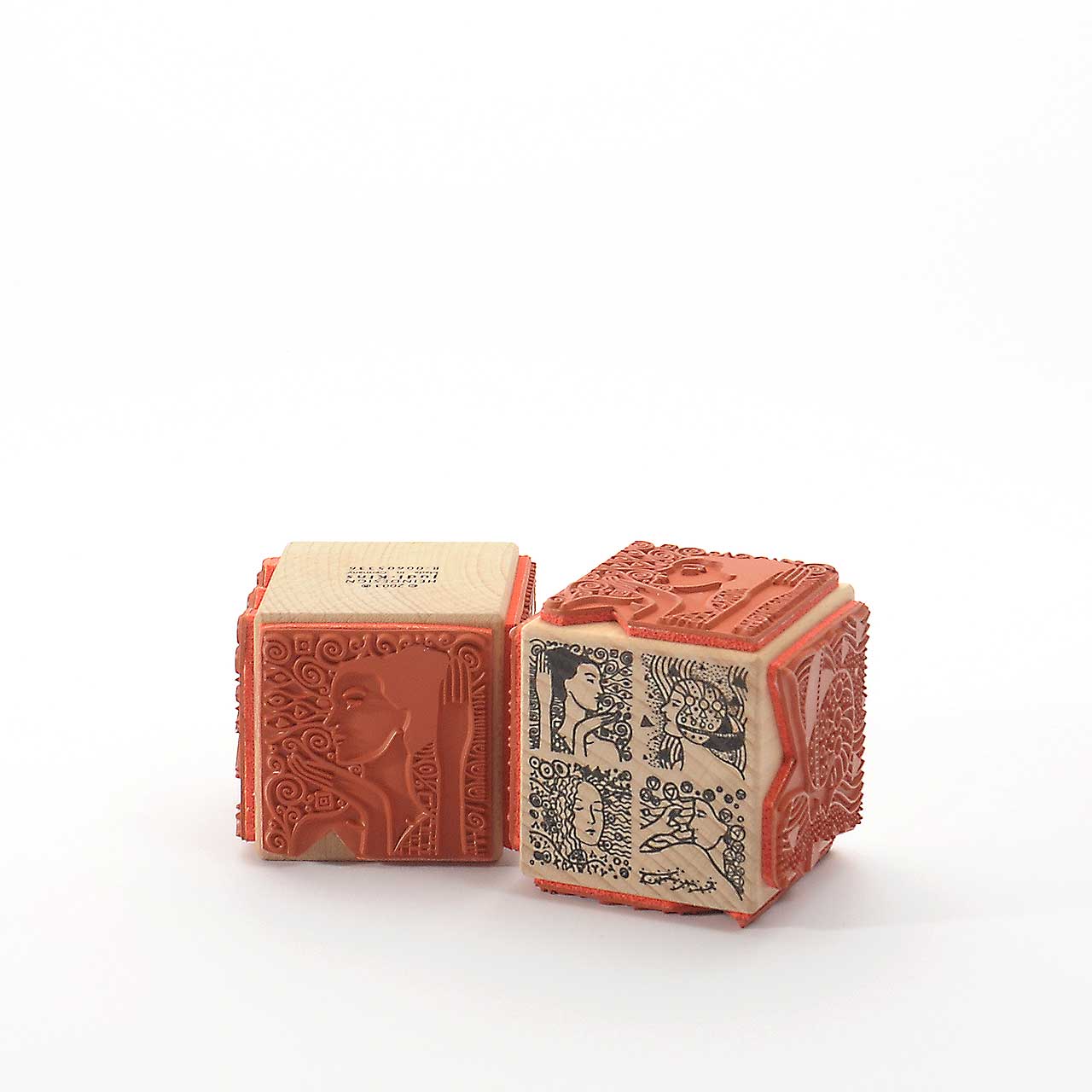 Motivstempel Titel: Klimt’s Mädchen Motivstempel Titel: Klimt’s Mädchen