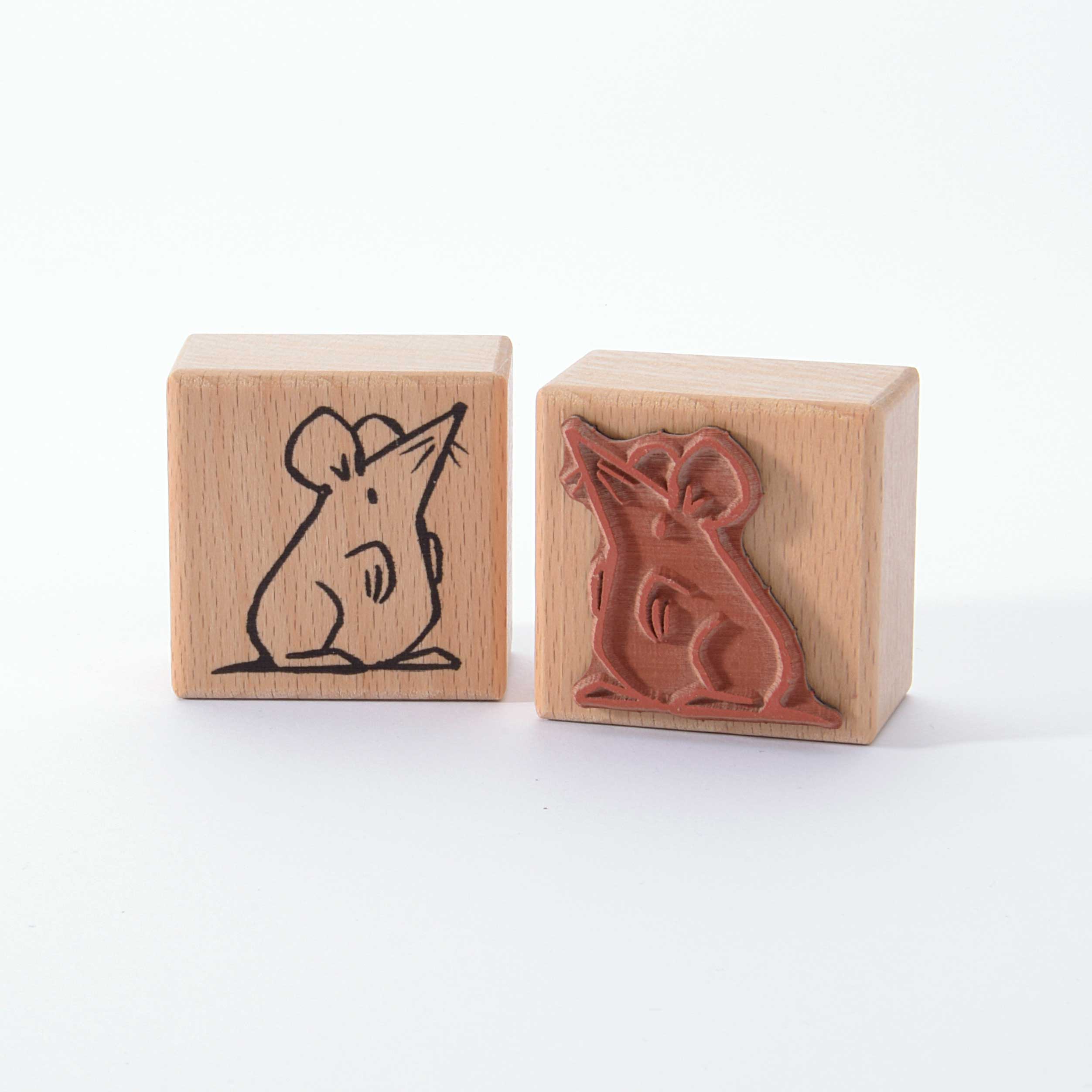 Motivstempel Titel: Maus mit Träumen