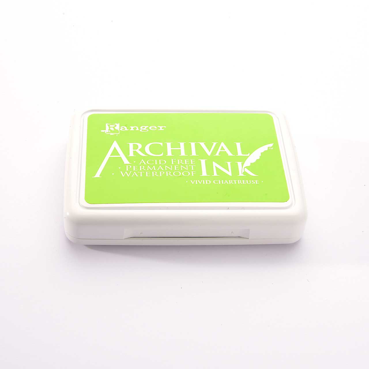 Ranger Archival Ink Stempelkissen - Vivid Chartreuse · Gelbgrün Ranger Archival Ink Stempelkissen - Vivid Chartreuse · Gelbgrün