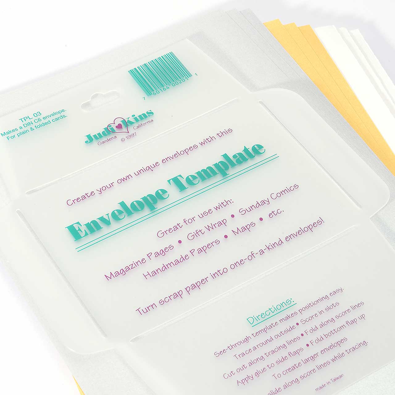 Kreativset Umschlagschablone C6 Kreativset Umschlagschablone C6