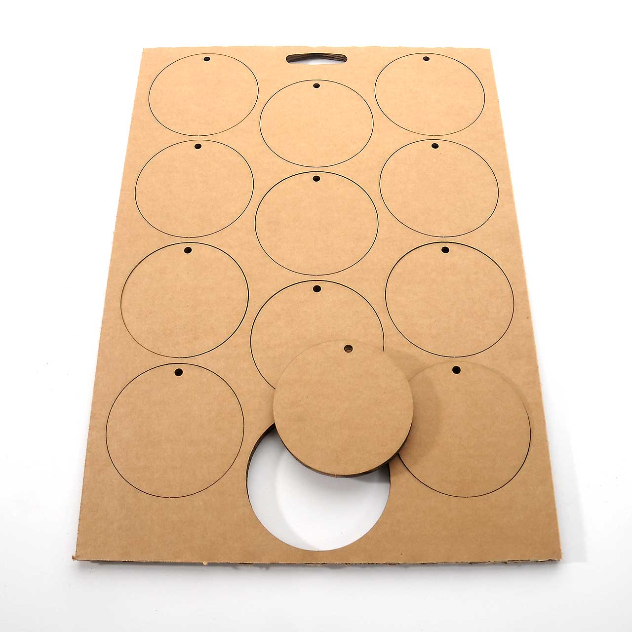 von Pappe · Kreise von Pappe · Kreise