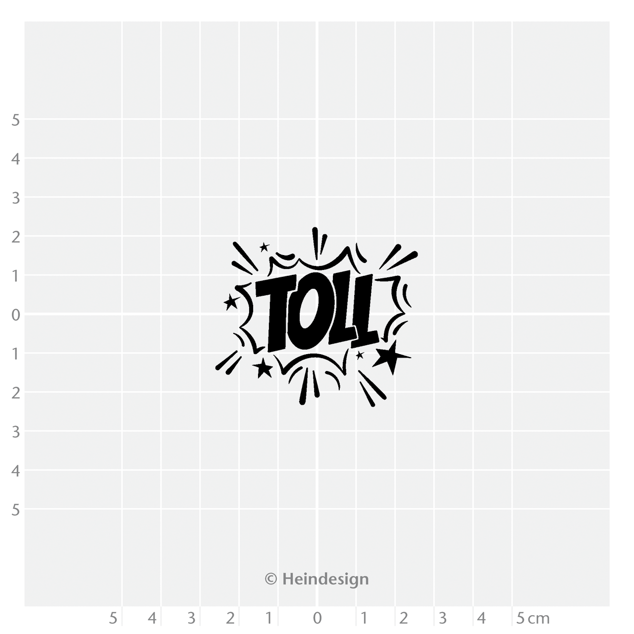 Motivstempel Titel: Graffiti: Toll