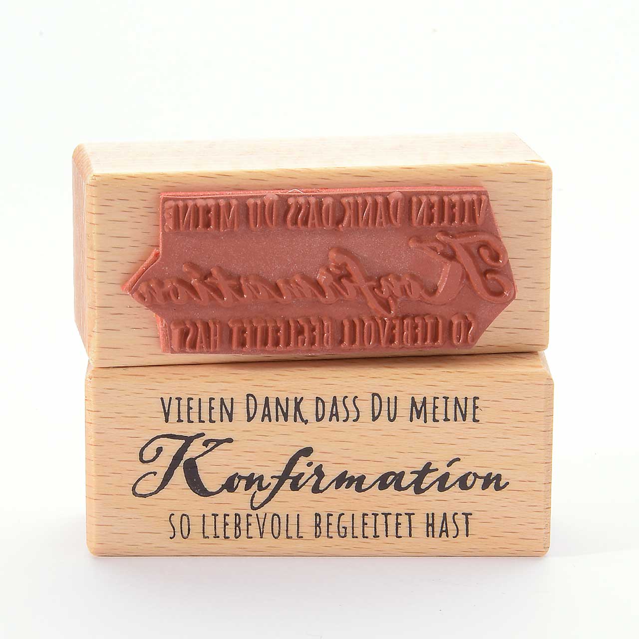 Motivstempel Titel: Vielen Dank, dass Du meine Konfirmation so liebevoll begleitet hast Motivstempel Titel: Vielen Dank, dass Du meine Konfirmation so liebevoll begleitet hast
