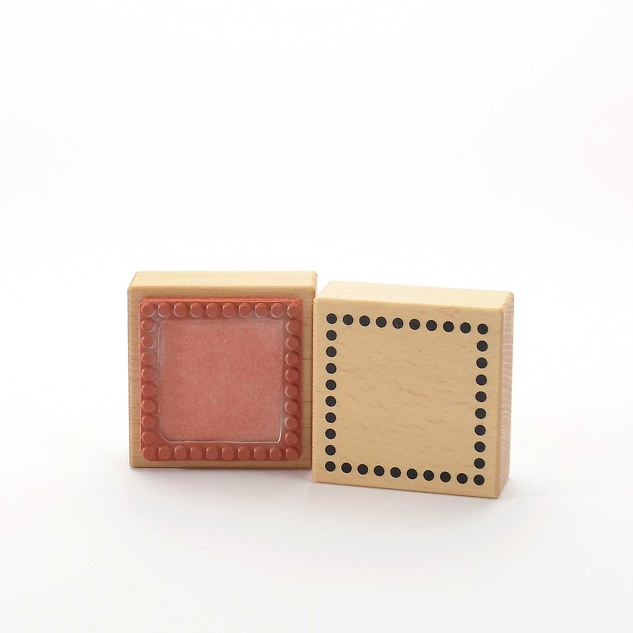 Motivstempel Titel: Kleine Kreise Rahmen