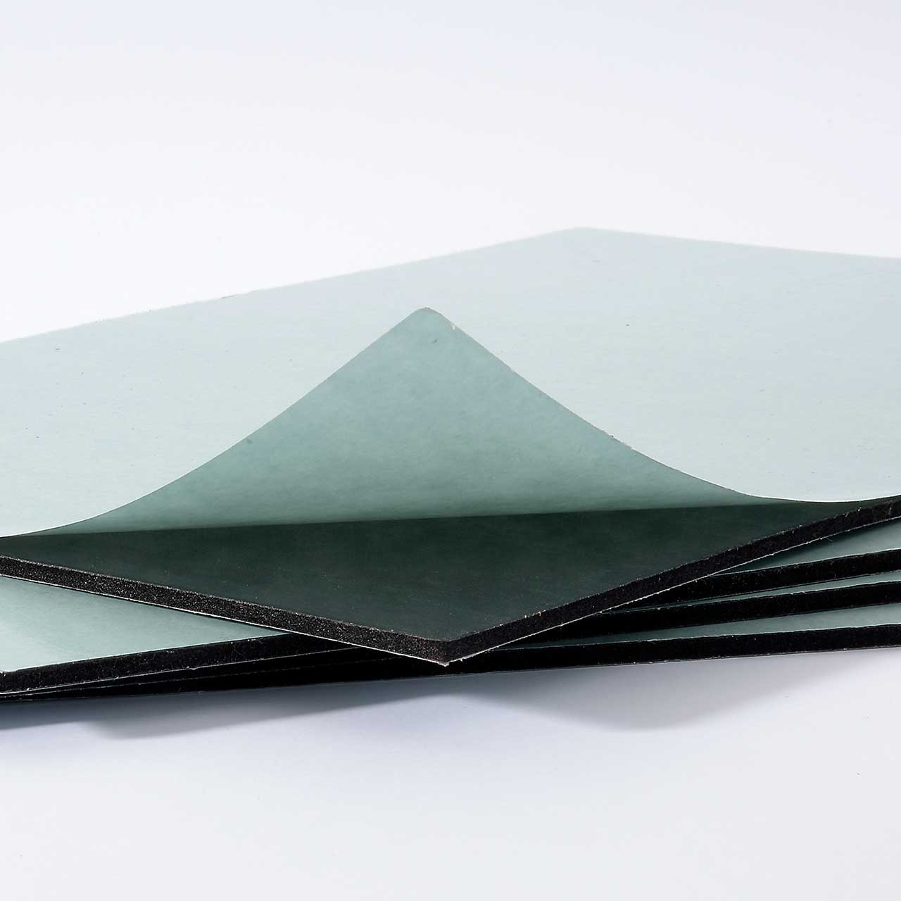 Schwarzer 1 mm starker Posthumus Zellkautschuk Din A4 Platte